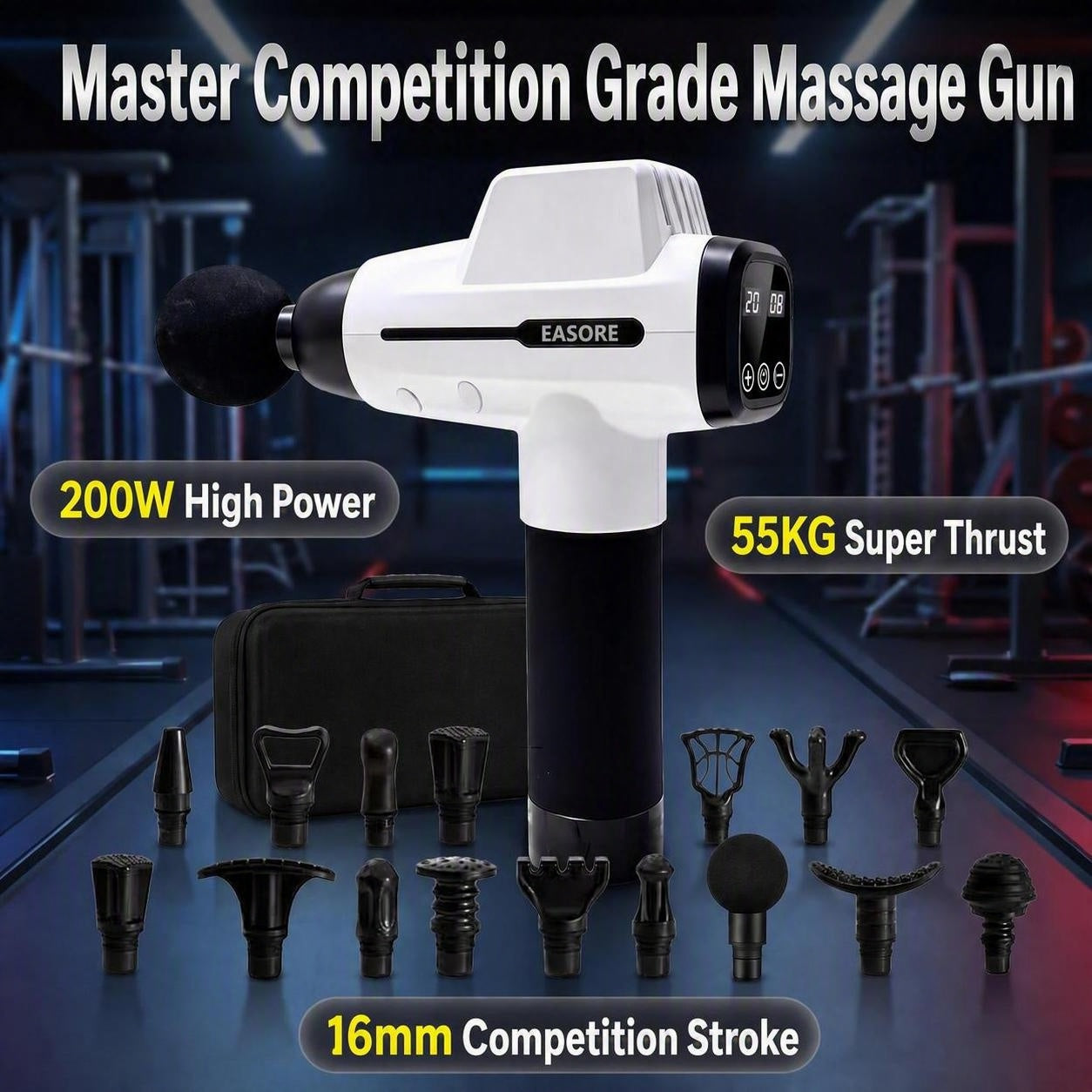 Easore Unveils Competition-Grade 16mm Massage Gun Built for Elite Athletes &amp; Recovery