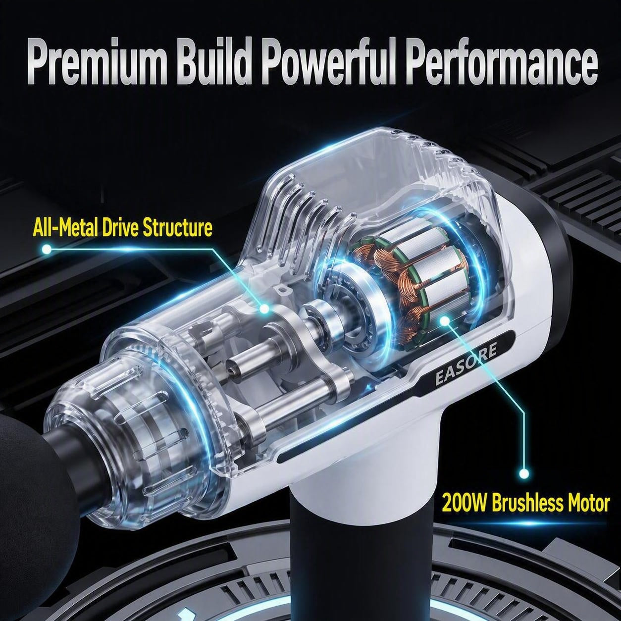 16MM Amplitude Massage Gun Easore X20PRO