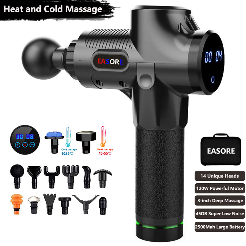 Professional Heating Massage gun 10 mm amplitude 30 KG Force