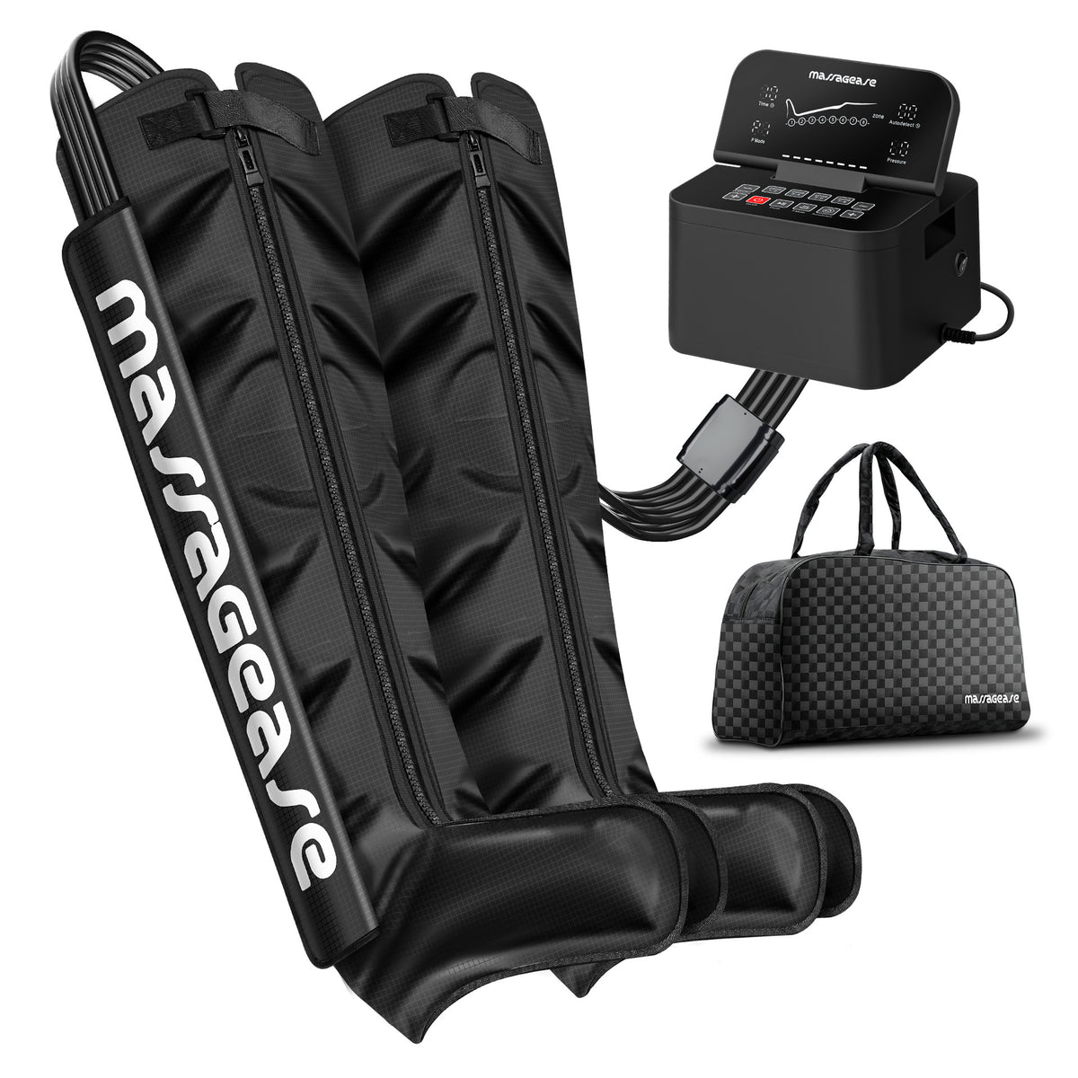 Air-compression relaxation pants