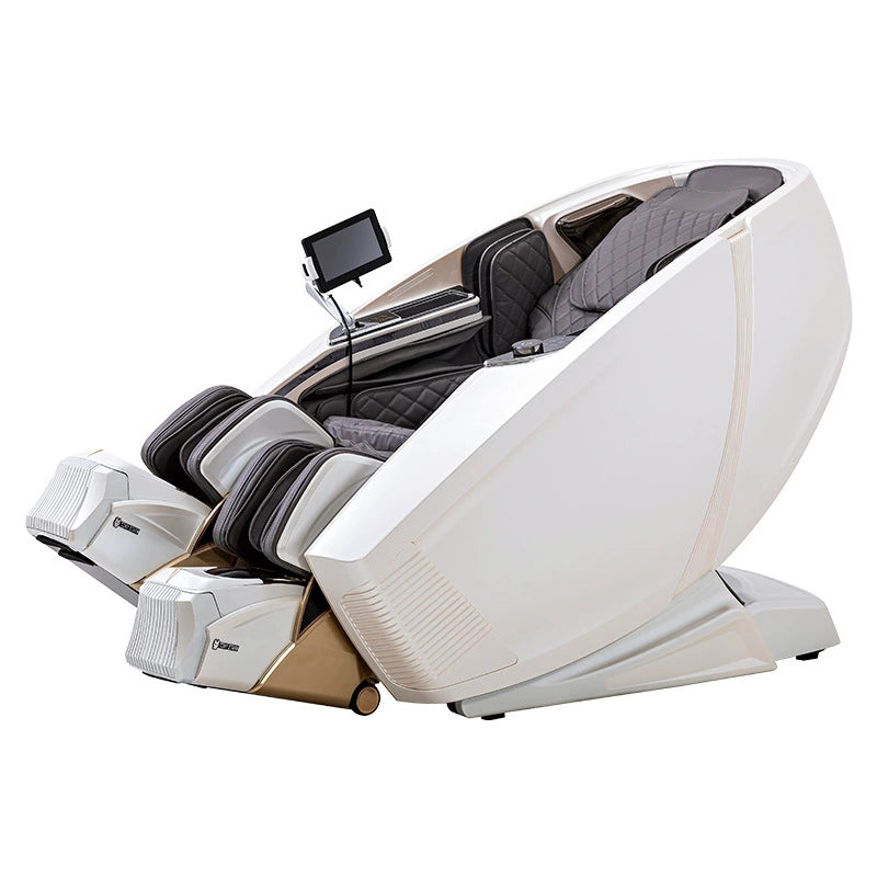 Straddle-style massage chair